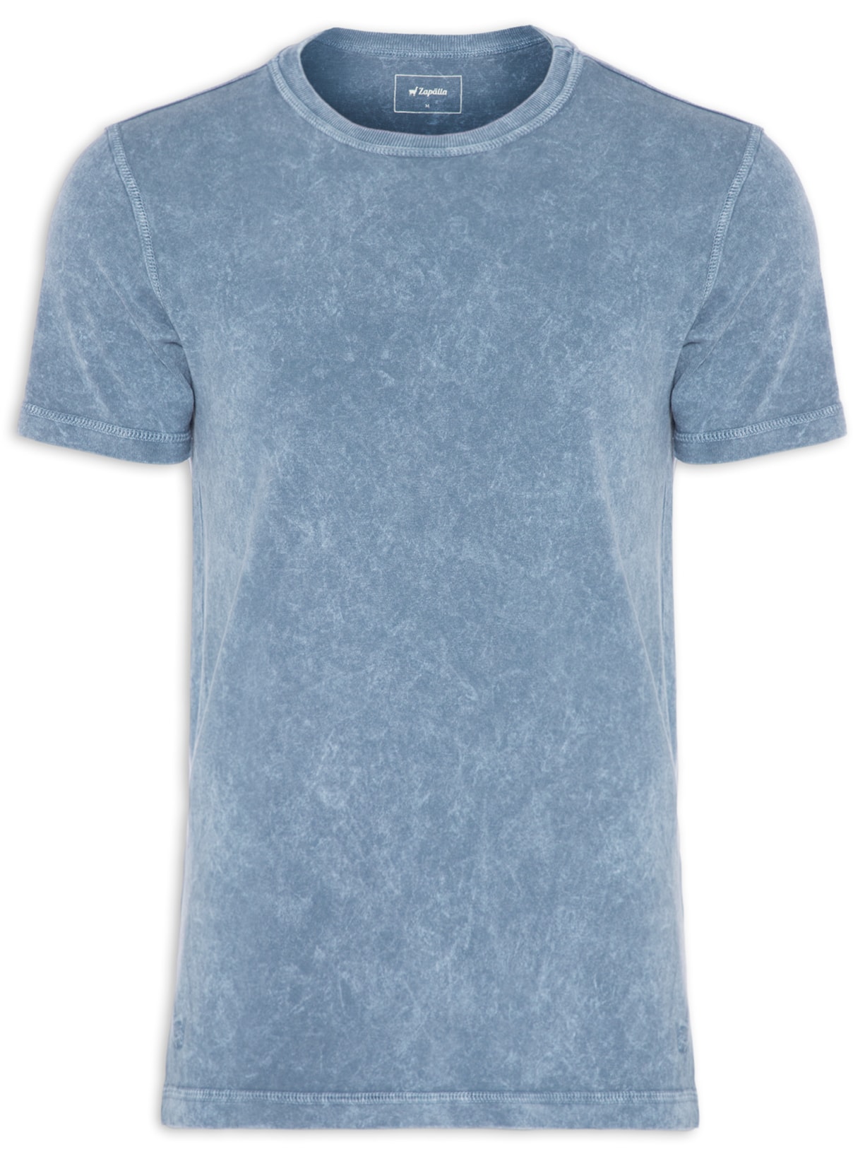 Camiseta Masculina Marmorizado Leve - Azul