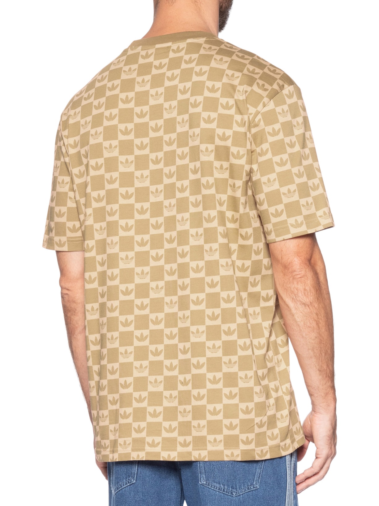 Camiseta Masculina Marrom Adidas Originals