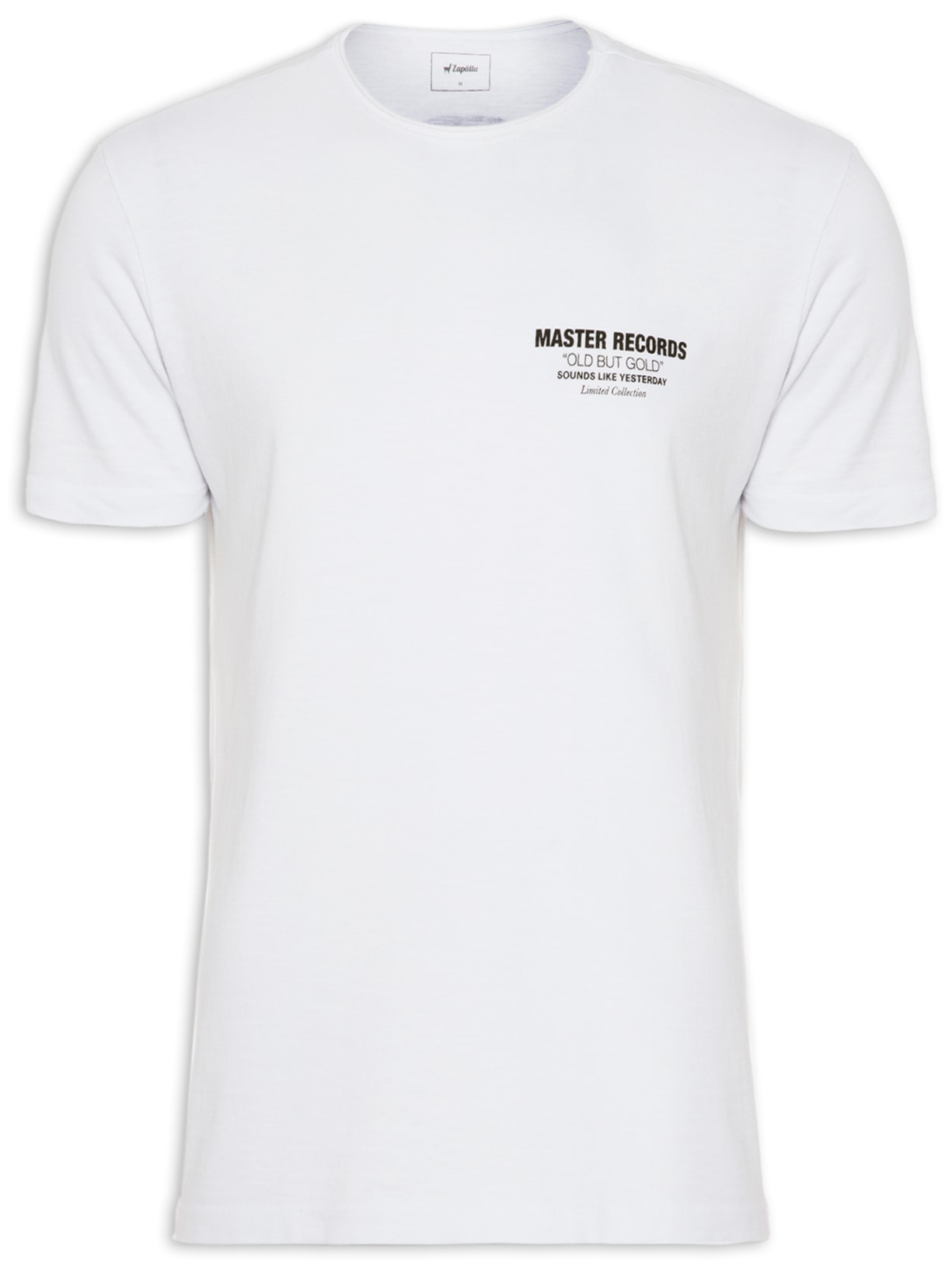 Camiseta Masculina Master Records - Branco
