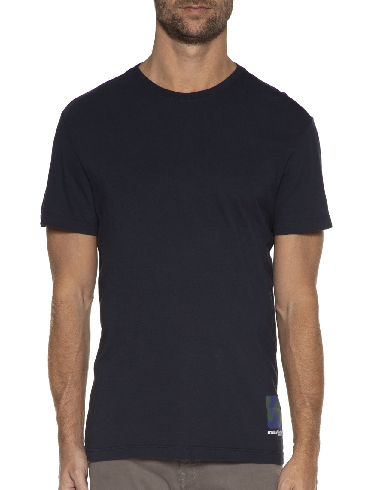Camiseta Masculina Mata Atlântica Azul Foxton
