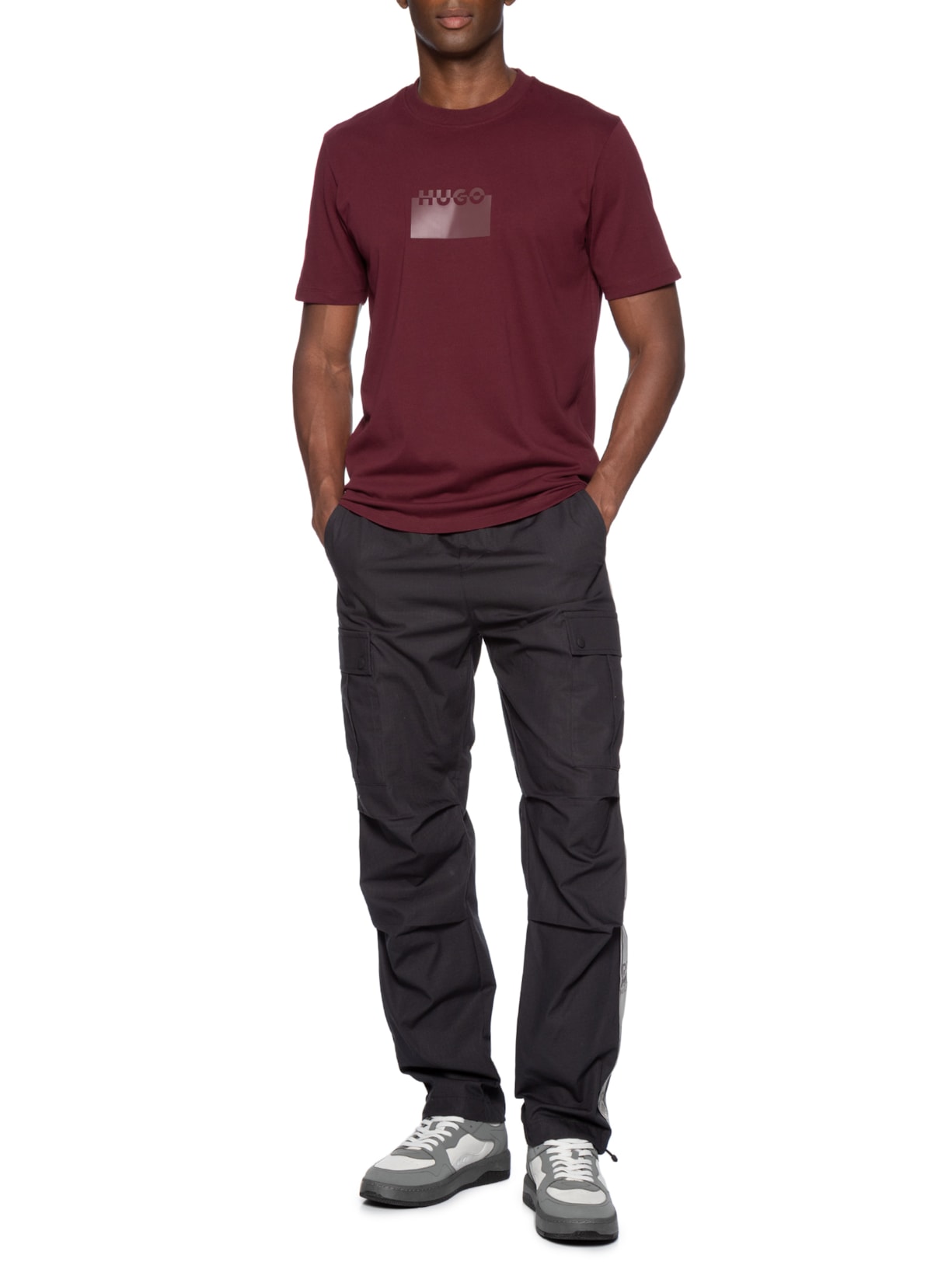 Camiseta Masculina Mc Delastio Vermelho Hugo