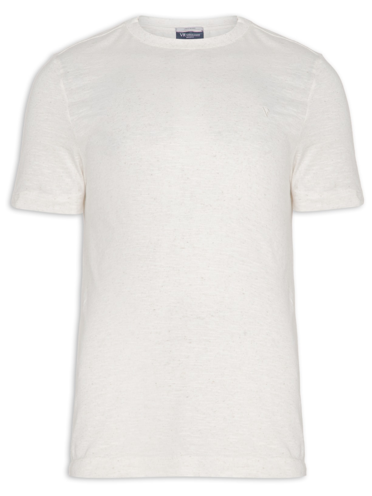 Camiseta Masculina Mc Flamê Linen - Off White