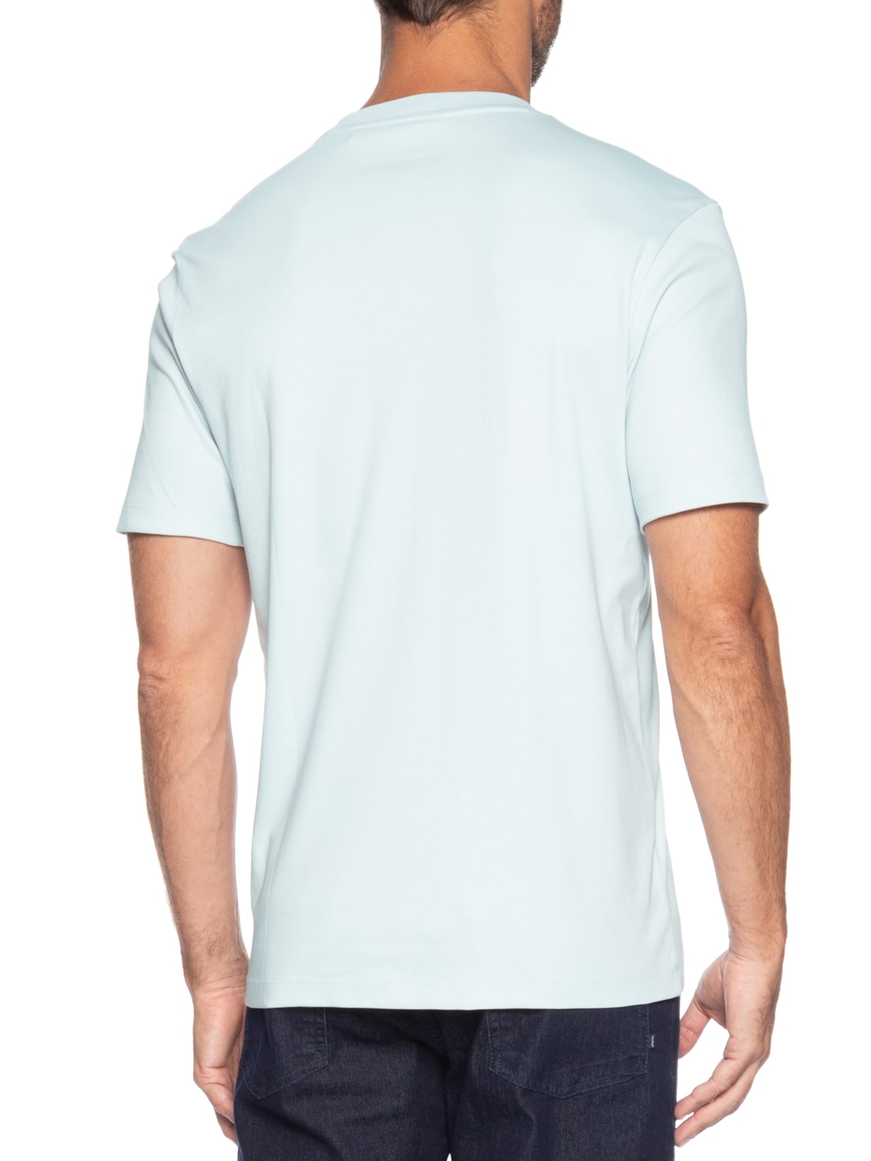 Camiseta Masculina Mc H-Thompson 656 Azul Boss