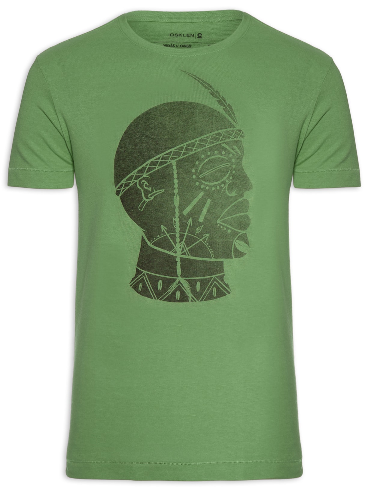 Camiseta Masculina Mc Oxossi Verde Osklen