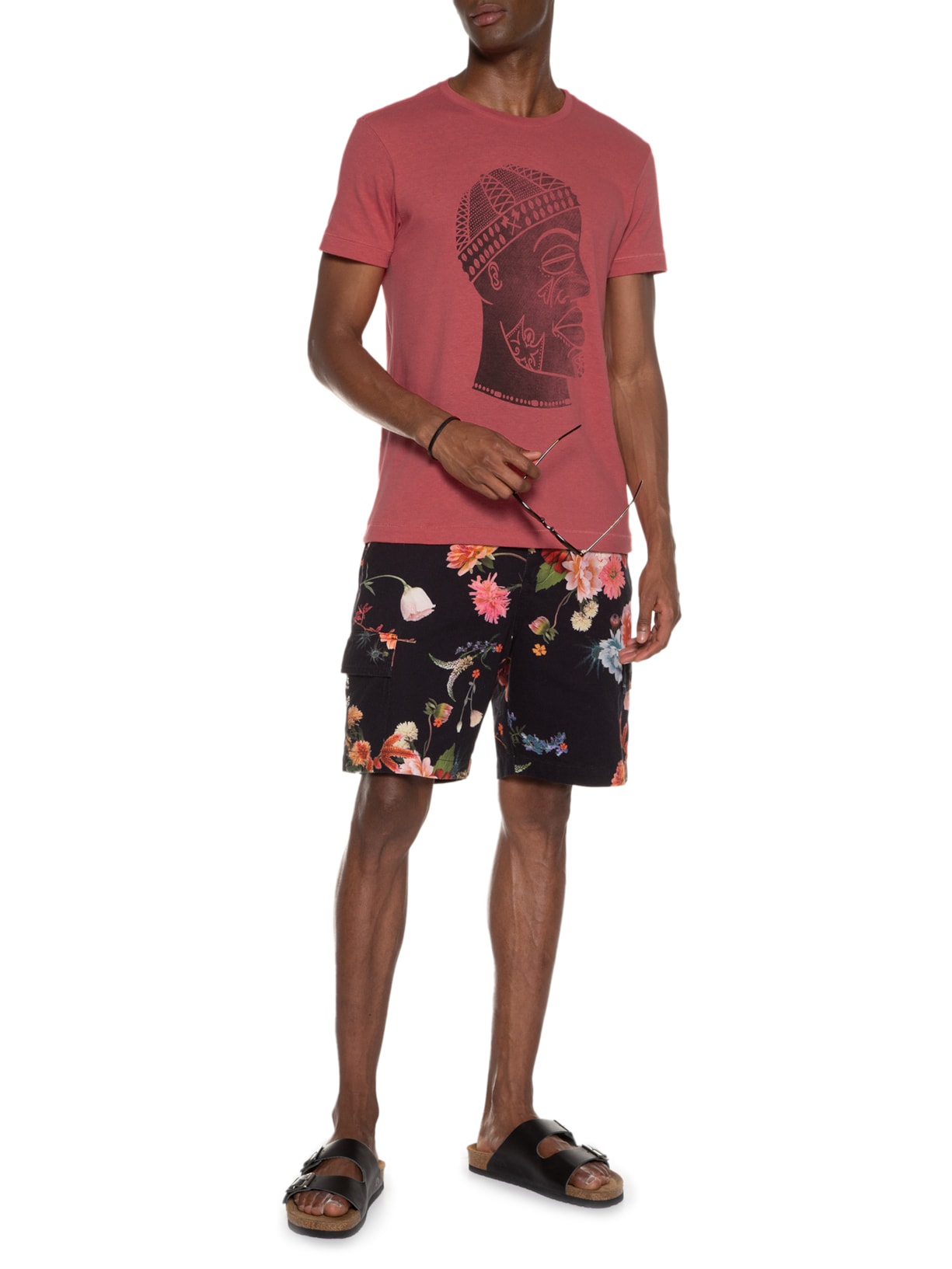 Camiseta Masculina Mc Oxossi Vermelho Osklen