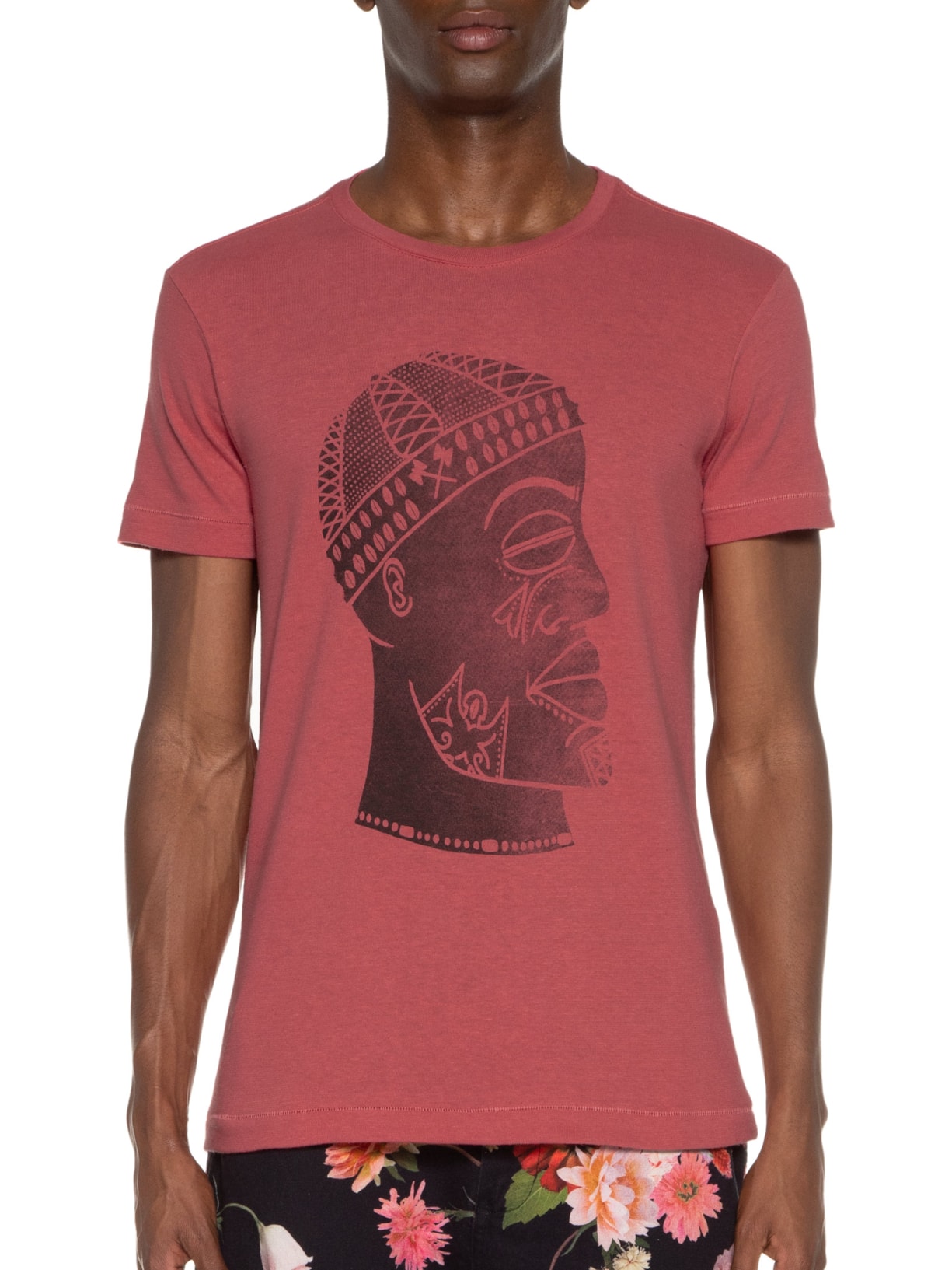 Camiseta Masculina Mc Oxossi Vermelho Osklen