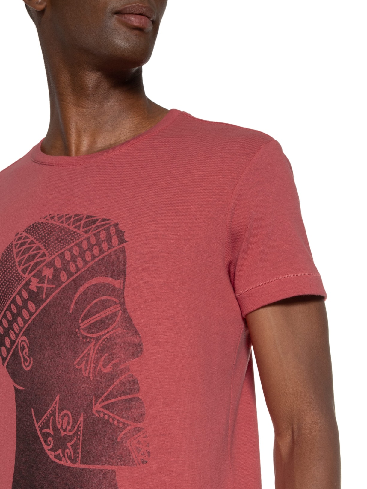 Camiseta Masculina Mc Oxossi Vermelho Osklen