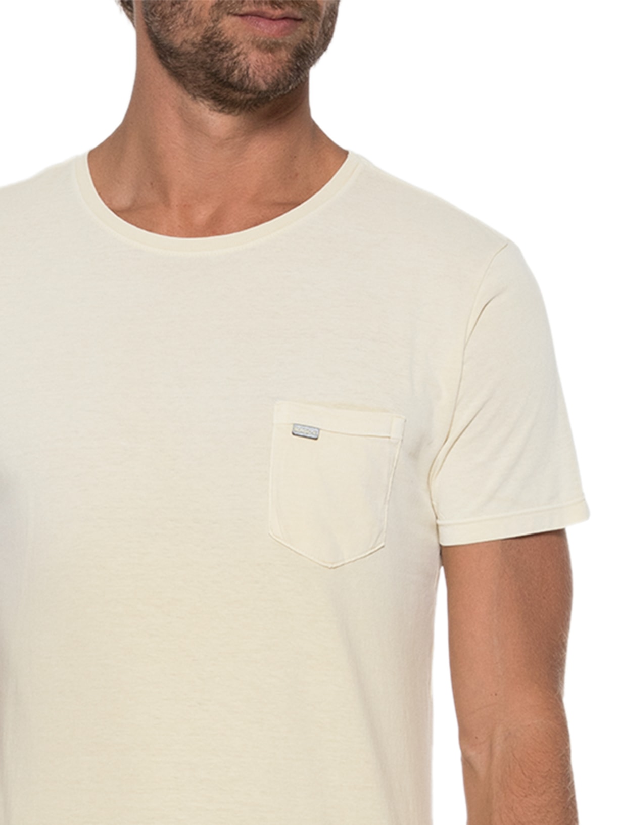 Camiseta Masculina Mc Spray Bolsinho Amarelo Sergio K