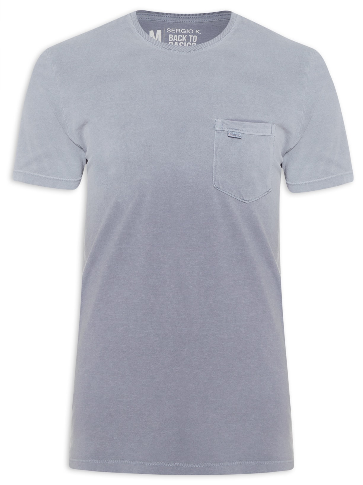 Camiseta Masculina Mc Spray Bolsinho - Cinza