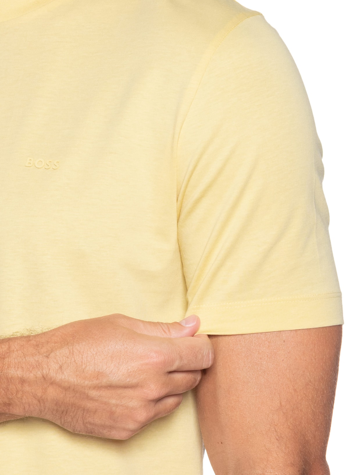 Camiseta Masculina Mc Thompson 01 Amarelo Boss