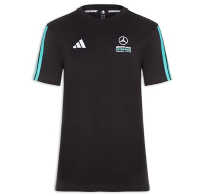 Camiseta Masculina Mercedes Petronas - Preto