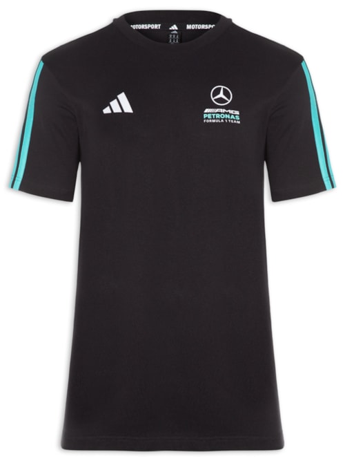 Camiseta Masculina Mercedes Petronas - Preto