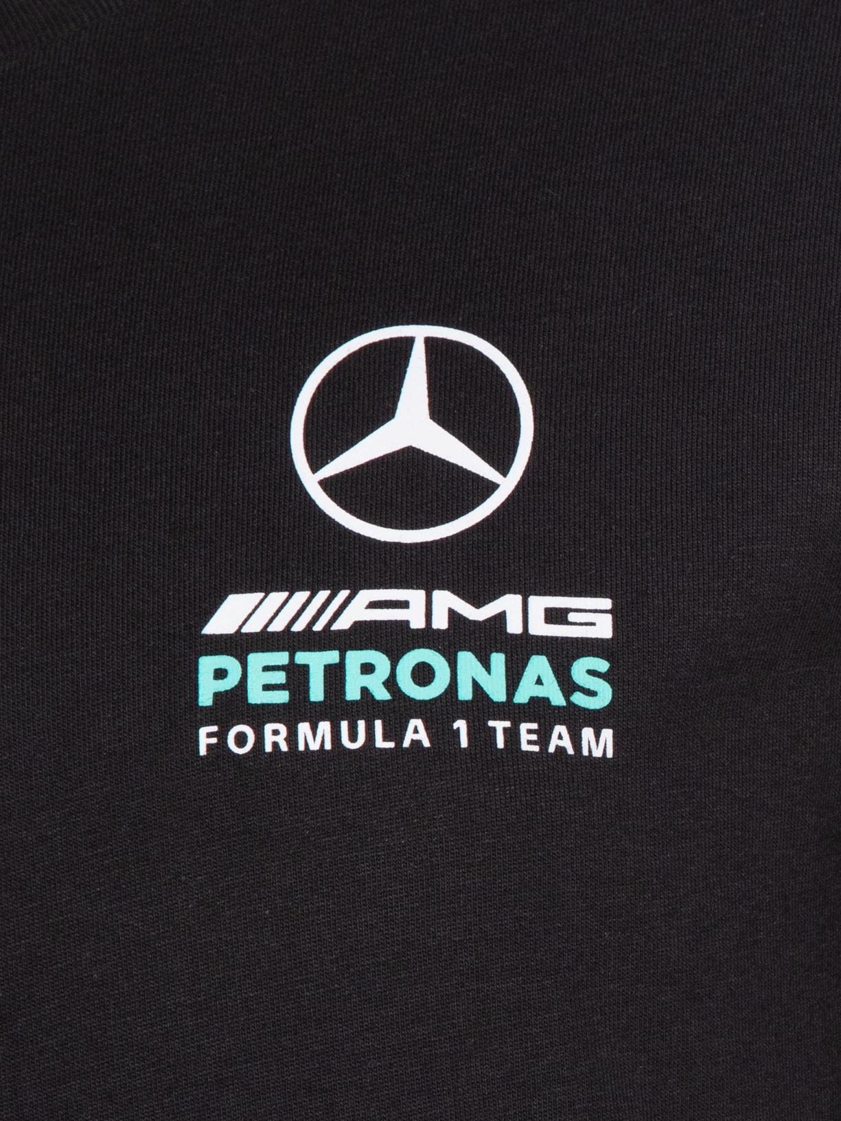 Camiseta Masculina Mercedes Petronas Preto Adidas + Mercedes