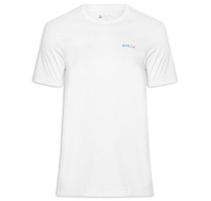  Camiseta Masculina Mergulho Peito - Branco