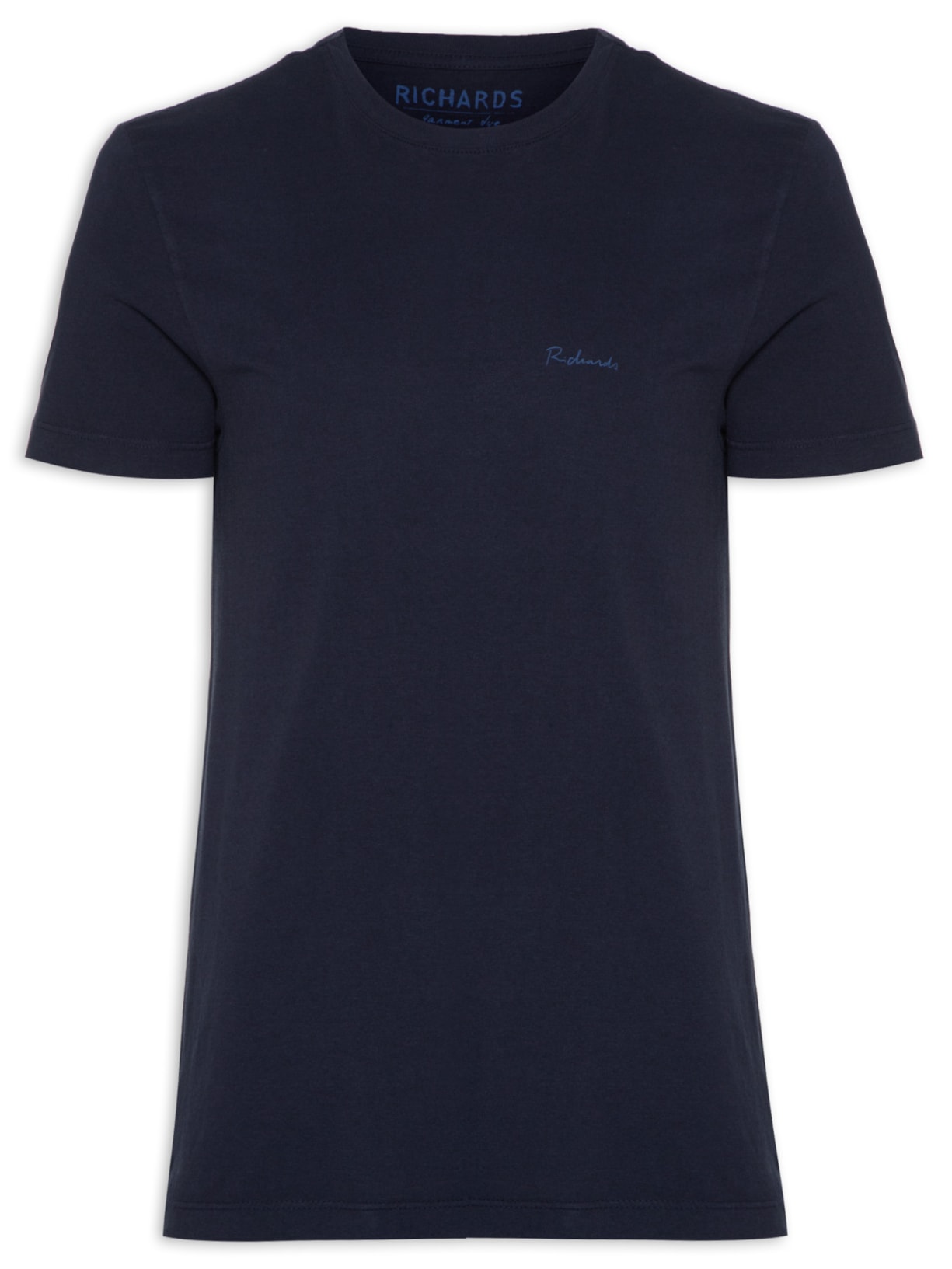 Camiseta Masculina Mescla Sobretinto - Azul