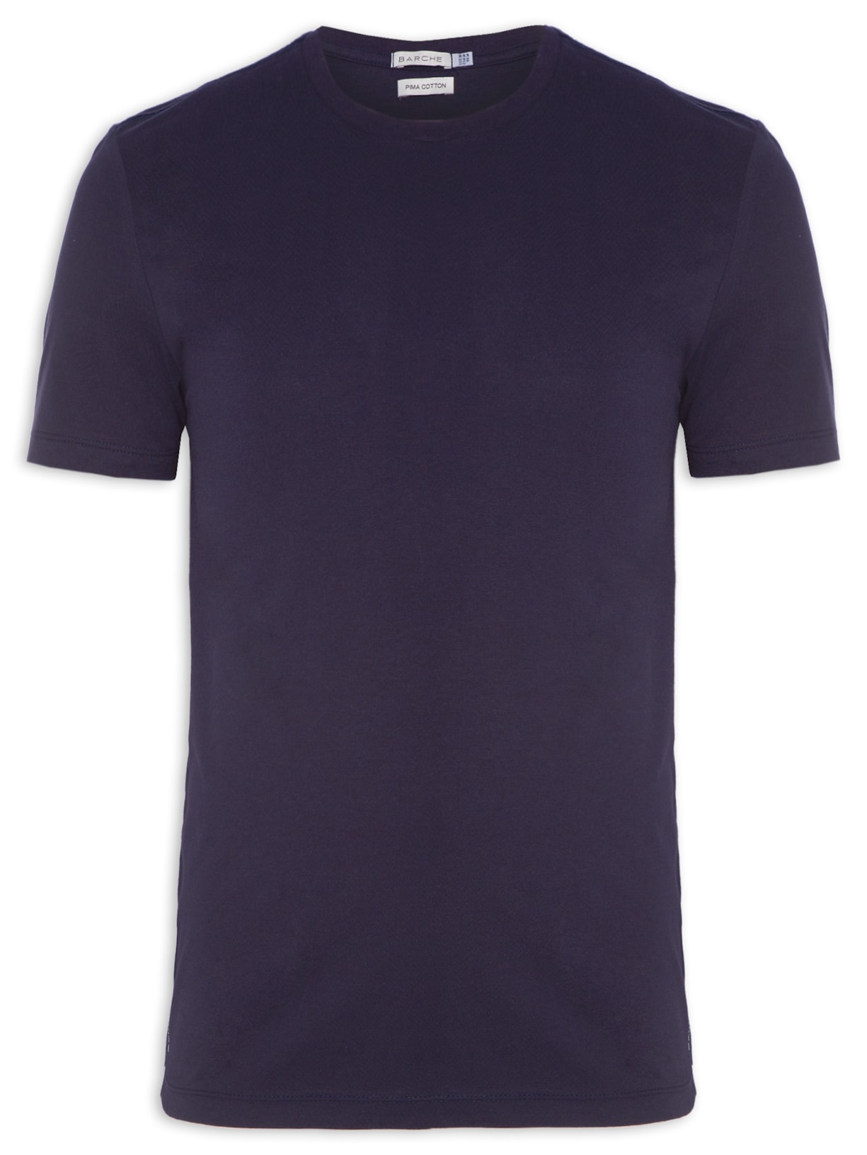 Camiseta Masculina Mid Pima - Azul