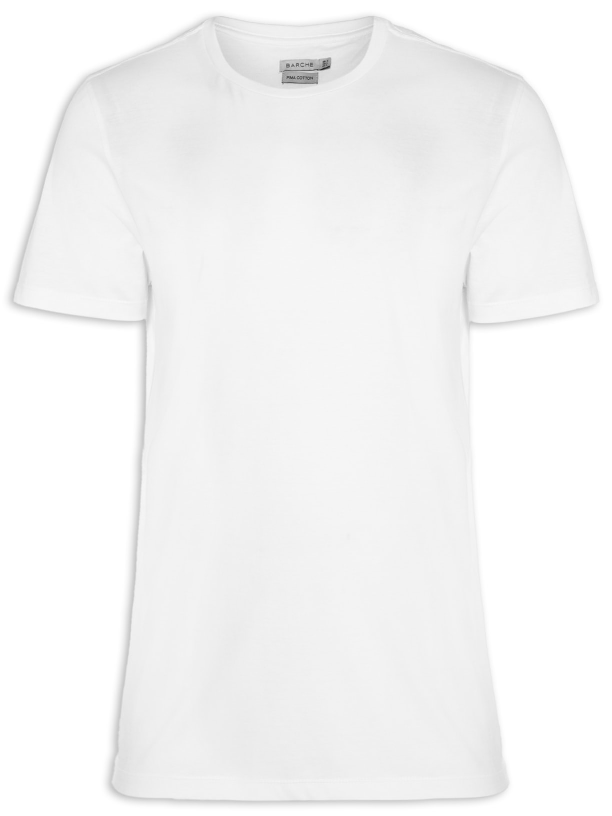 Camiseta Masculina Mid Pima - Branco