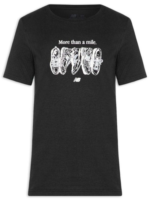 Camiseta Masculina Miler - Preto