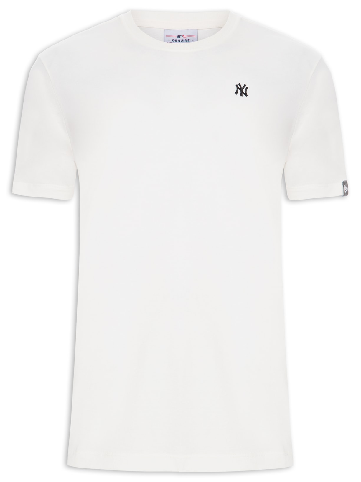 Camiseta Masculina Mini Bordado Neyyan - Off White