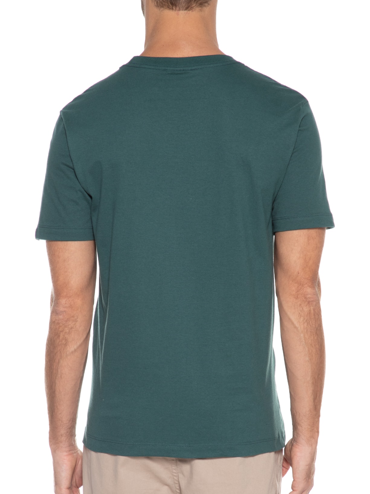 Camiseta Masculina Mini Bordado Neyyan Verde New Era