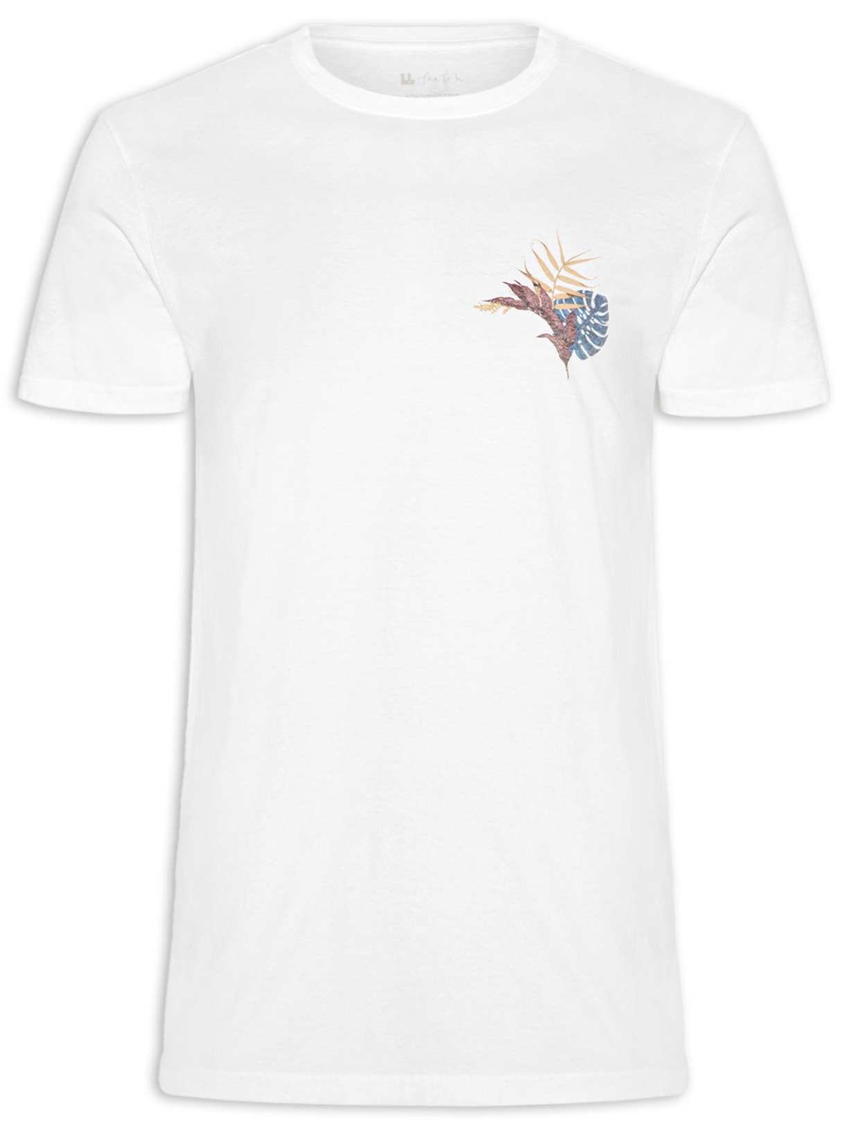 Camiseta Masculina Mini Ruisa - Branco
