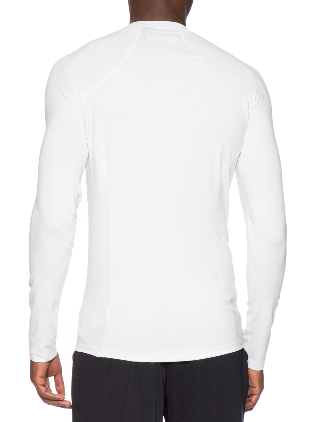 Camiseta Masculina Ml Omni-Heat Midweight Stretch Baselaye Branco Columbia