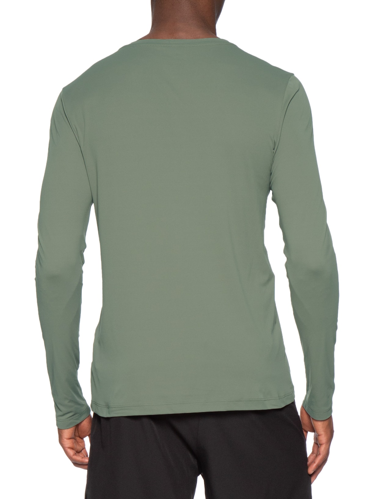 Camiseta Masculina Ml Sportwear Neblina™ Omni-Shad Fps 50+ Verde Columbia