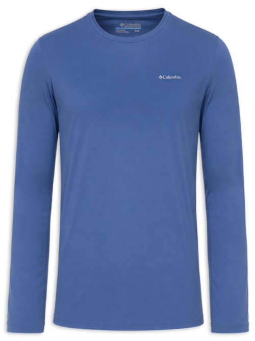 Camiseta Masculina ML Sportwear Neblina™ Omni-Shade™ FPS 50+ – Azul