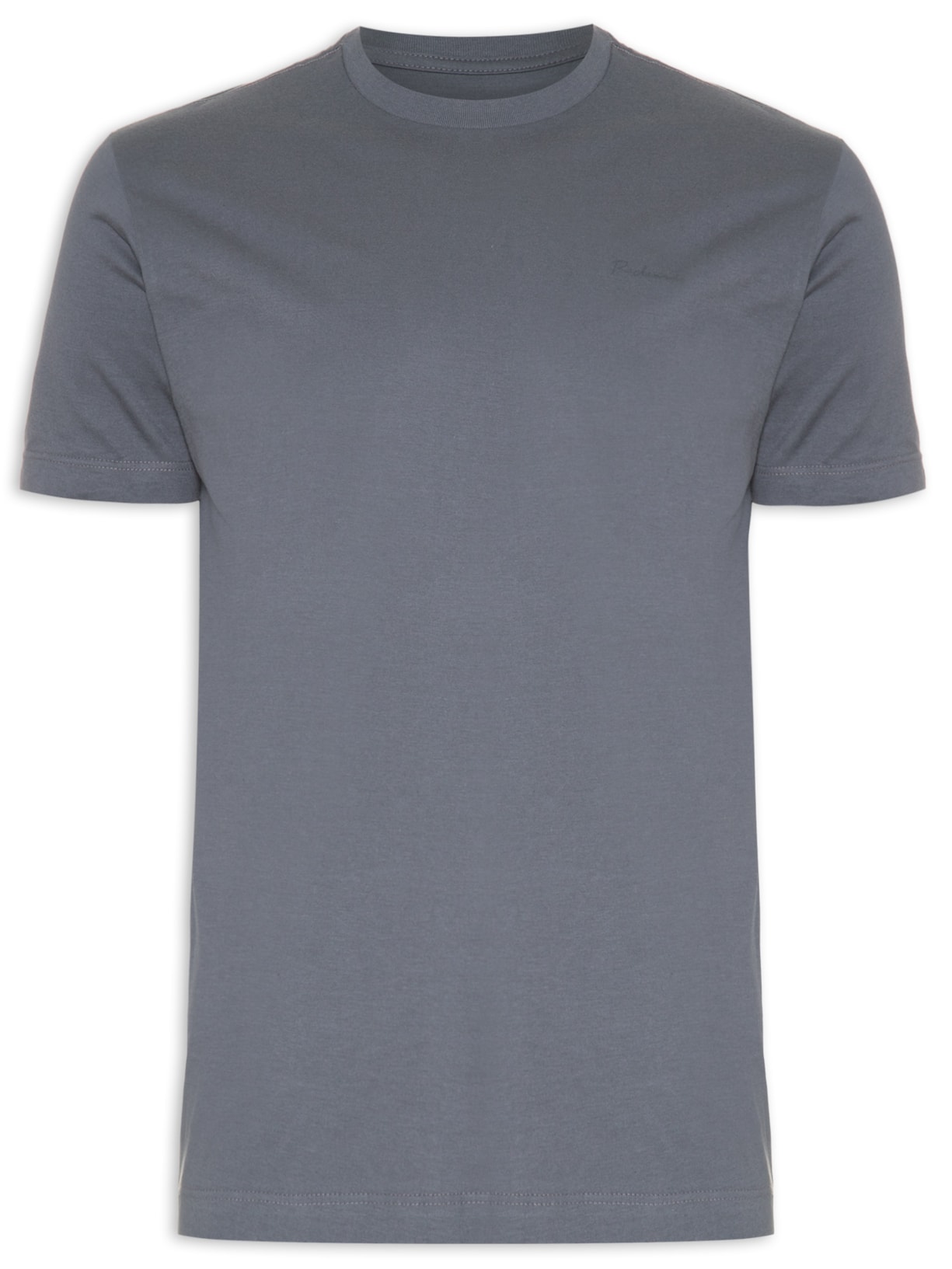 Camiseta Masculina Mm Fabric Bye Basic - Cinza
