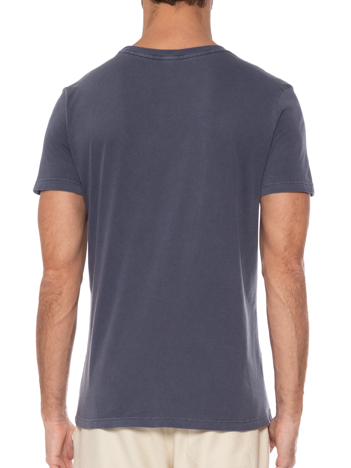 Camiseta Masculina Mm Washed Aquarela Azul Richards
