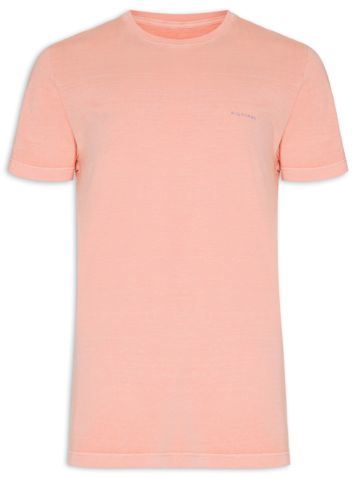 Camiseta Masculina Mm Washed Aquarela - Rosa