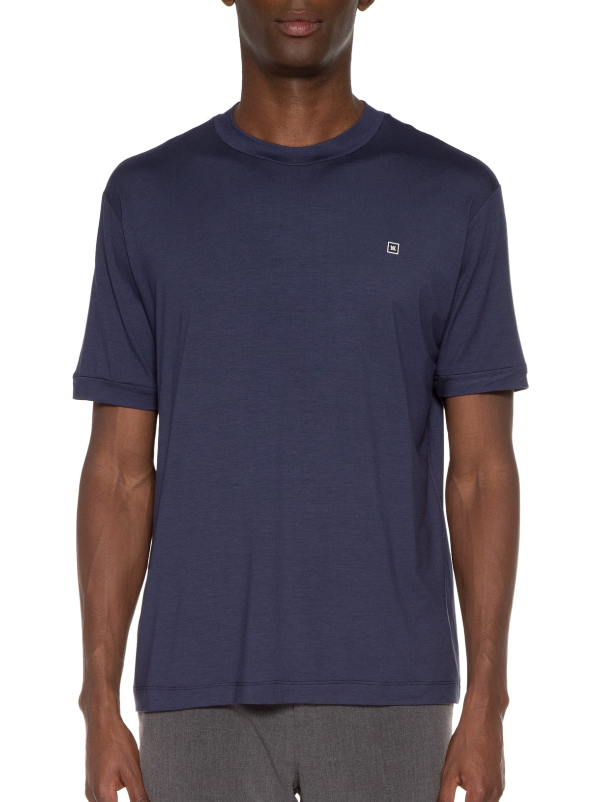 Camiseta Masculina Modal Azul Azul Ereditaryo