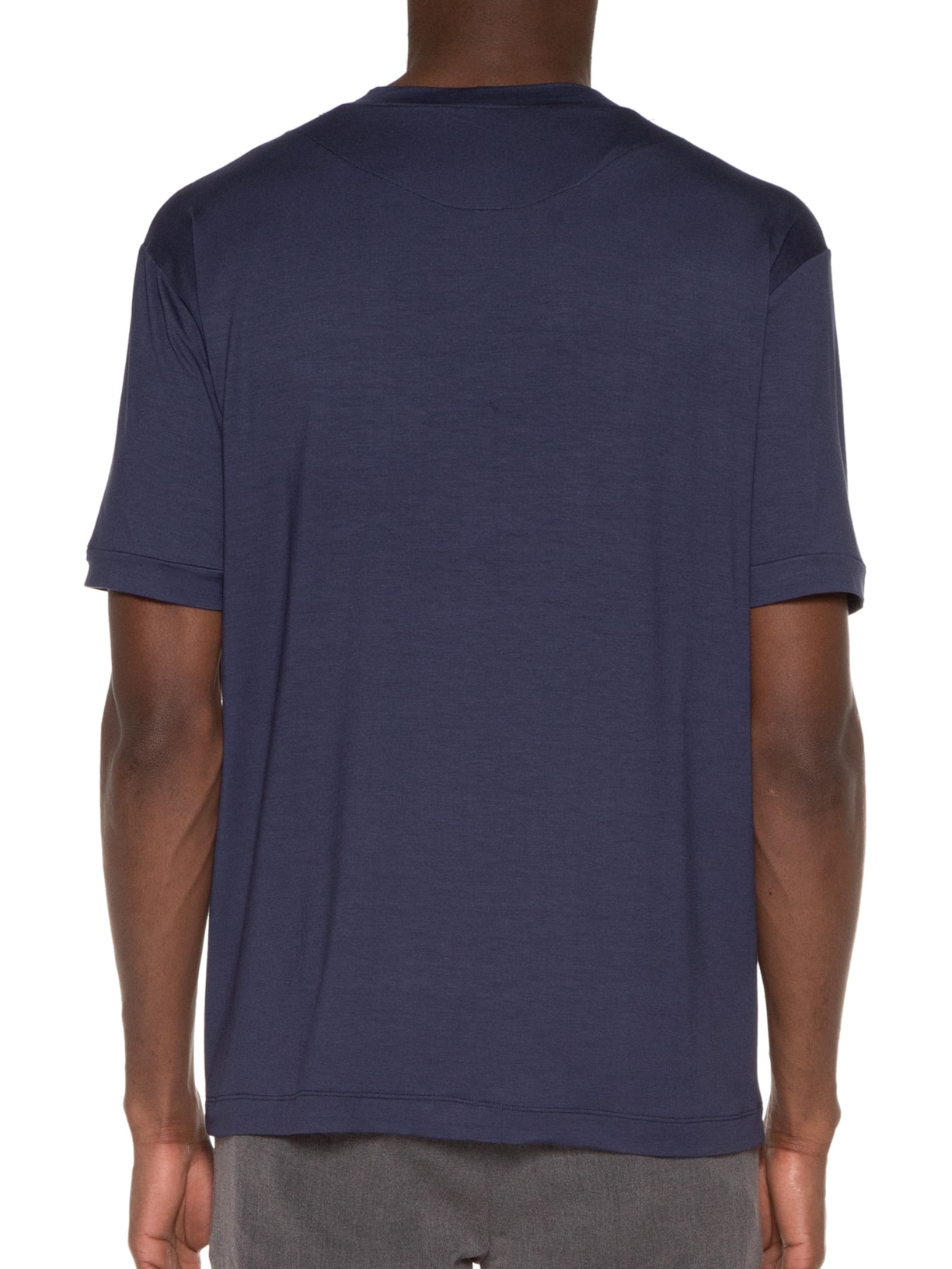 Camiseta Masculina Modal Azul Azul Ereditaryo