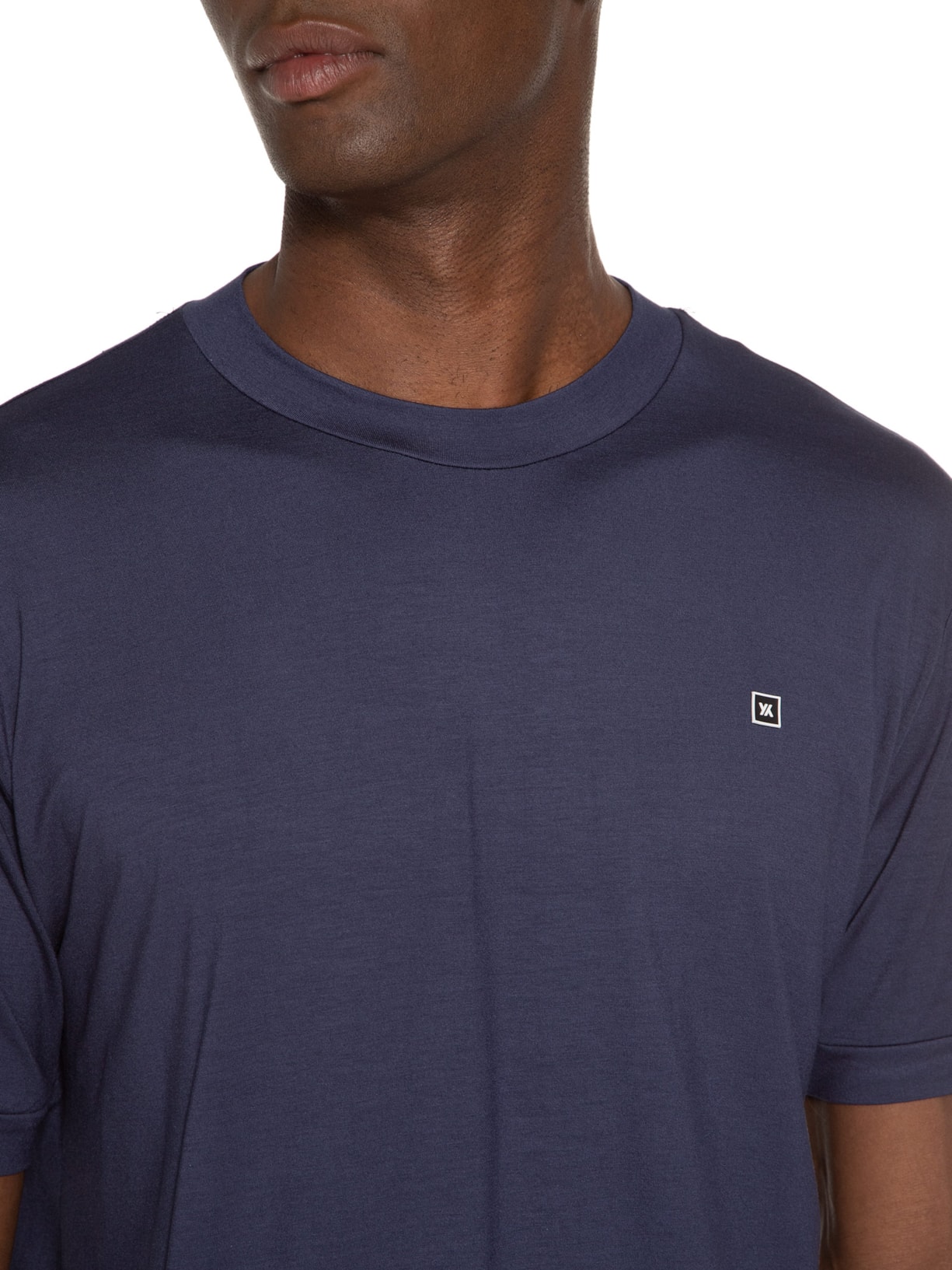 Camiseta Masculina Modal Azul Azul Ereditaryo