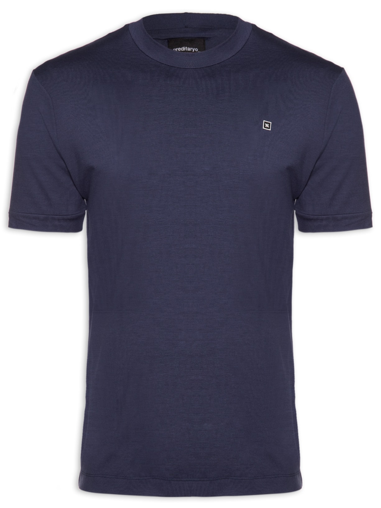 Camiseta Masculina Modal Azul - Azul