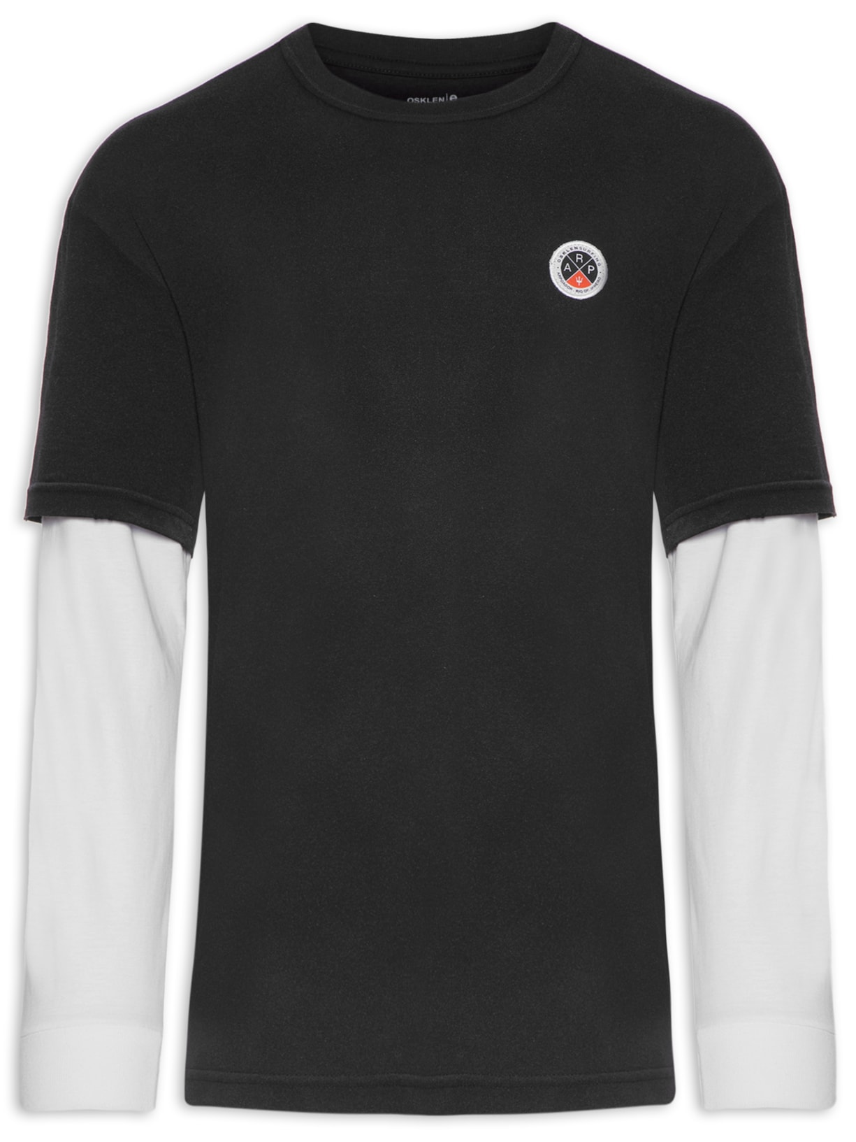 Camiseta Masculina Modelo Manga Longa Arpex - Preto