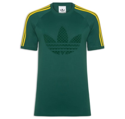 Camiseta Masculina Monogram 3S - Verde