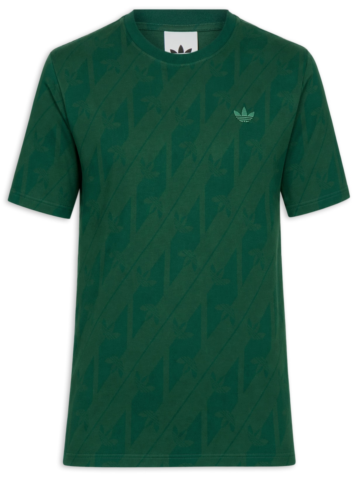 Camiseta Masculina Monogram Verde Adidas Originals