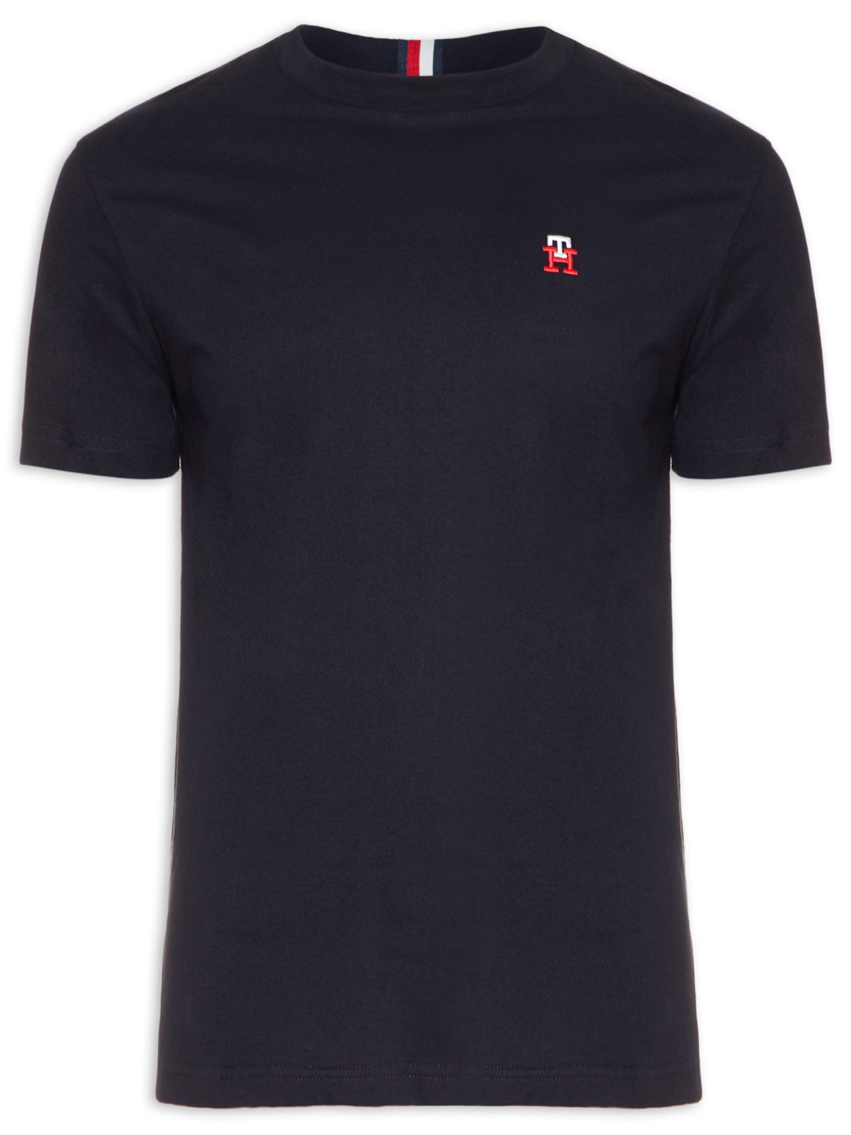 Camiseta Masculina Monograma Small - Azul