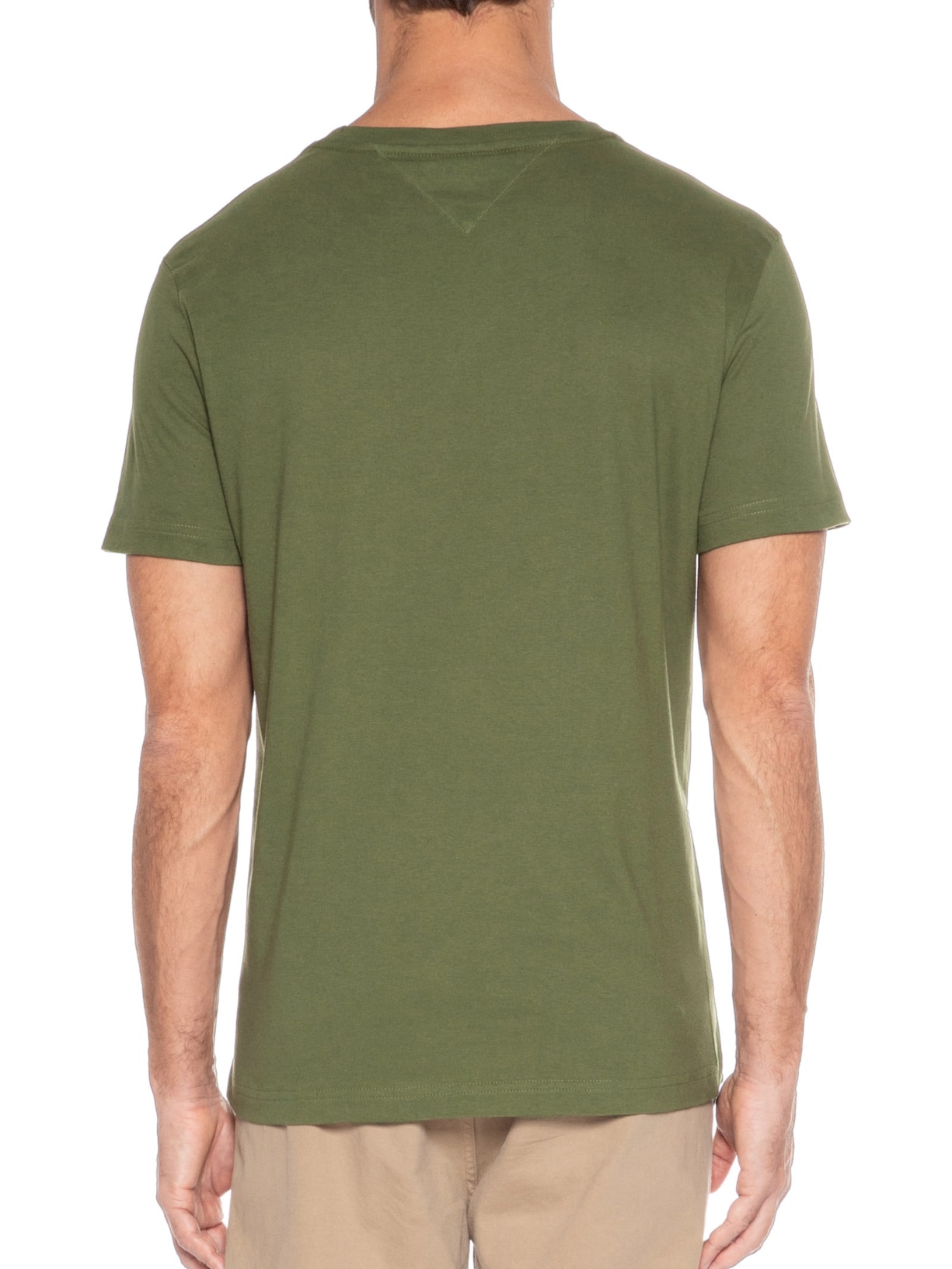 Camiseta Masculina Monotype Roundle Verde Tommy Hilfiger