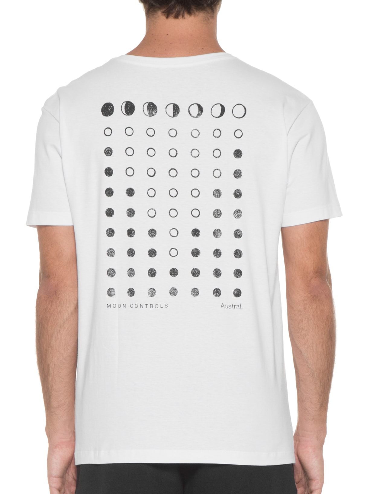 Camiseta Masculina Moon Controls Branco Austral