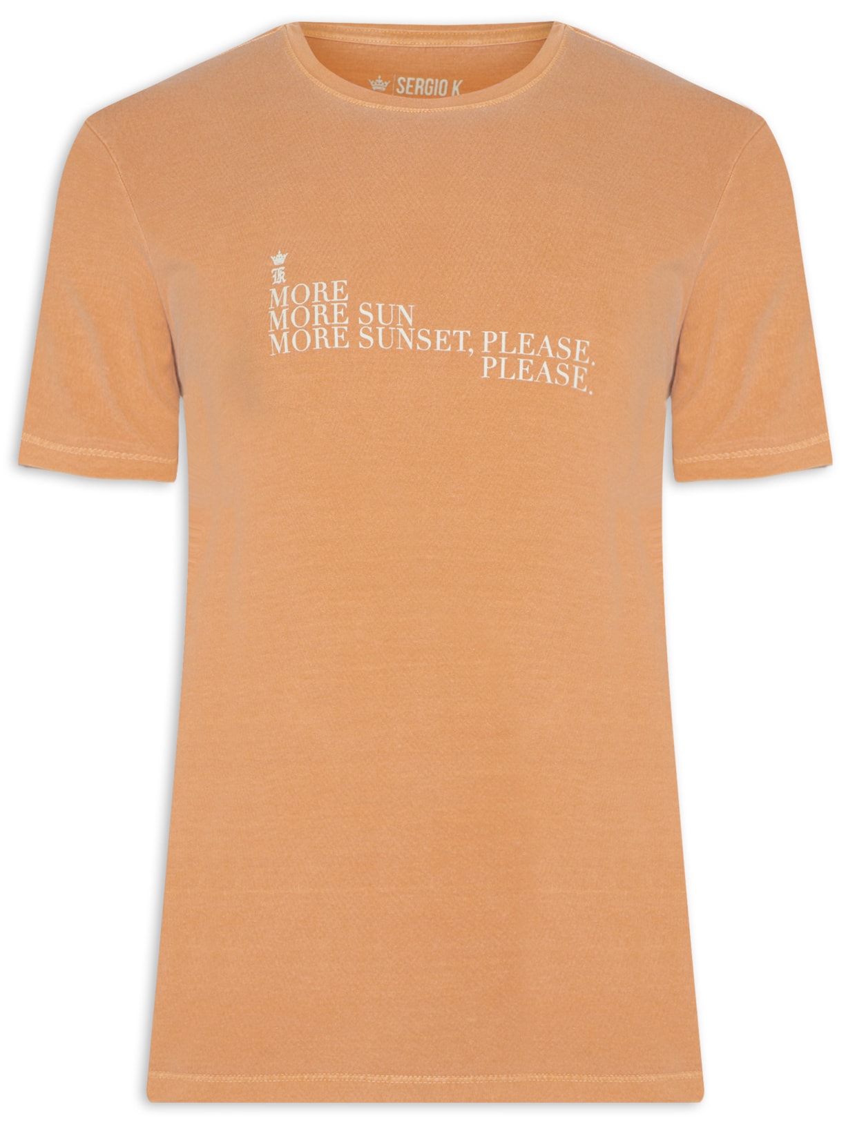 Camiseta Masculina More Sunsets - Laranja