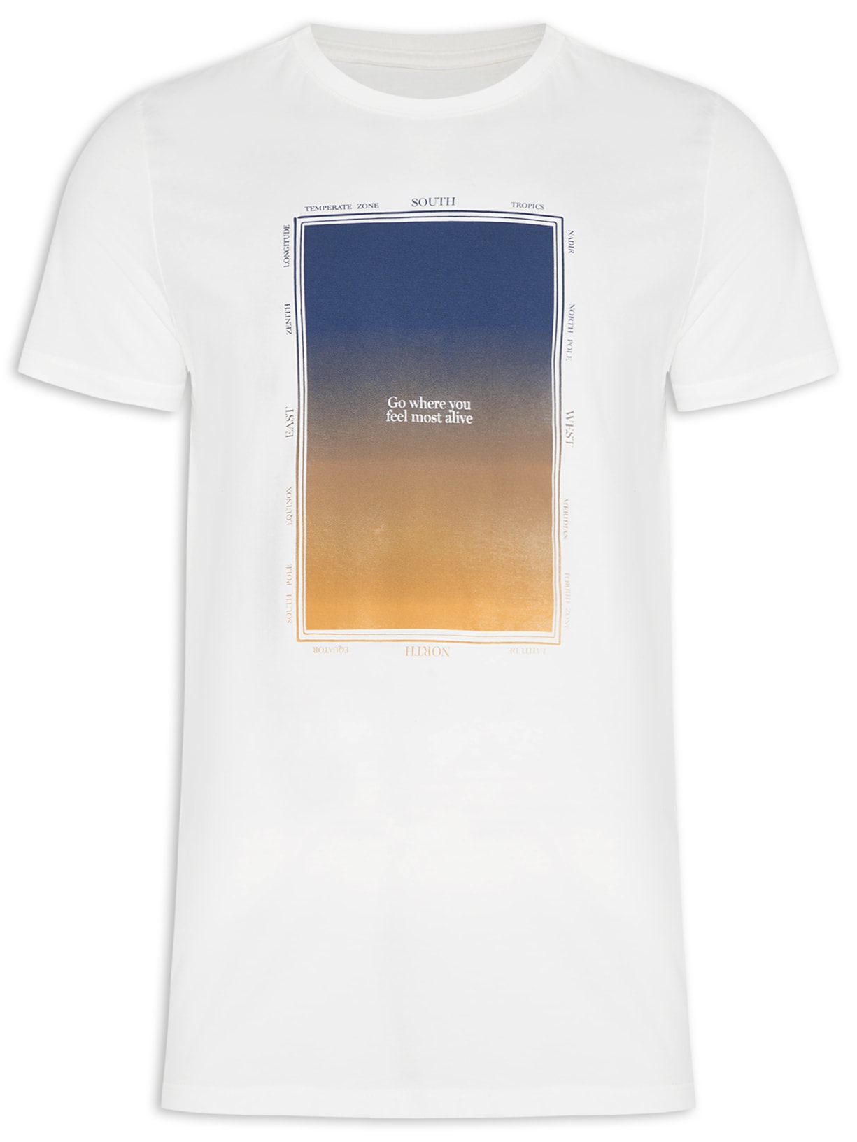 Camiseta Masculina Most Alive - Branco