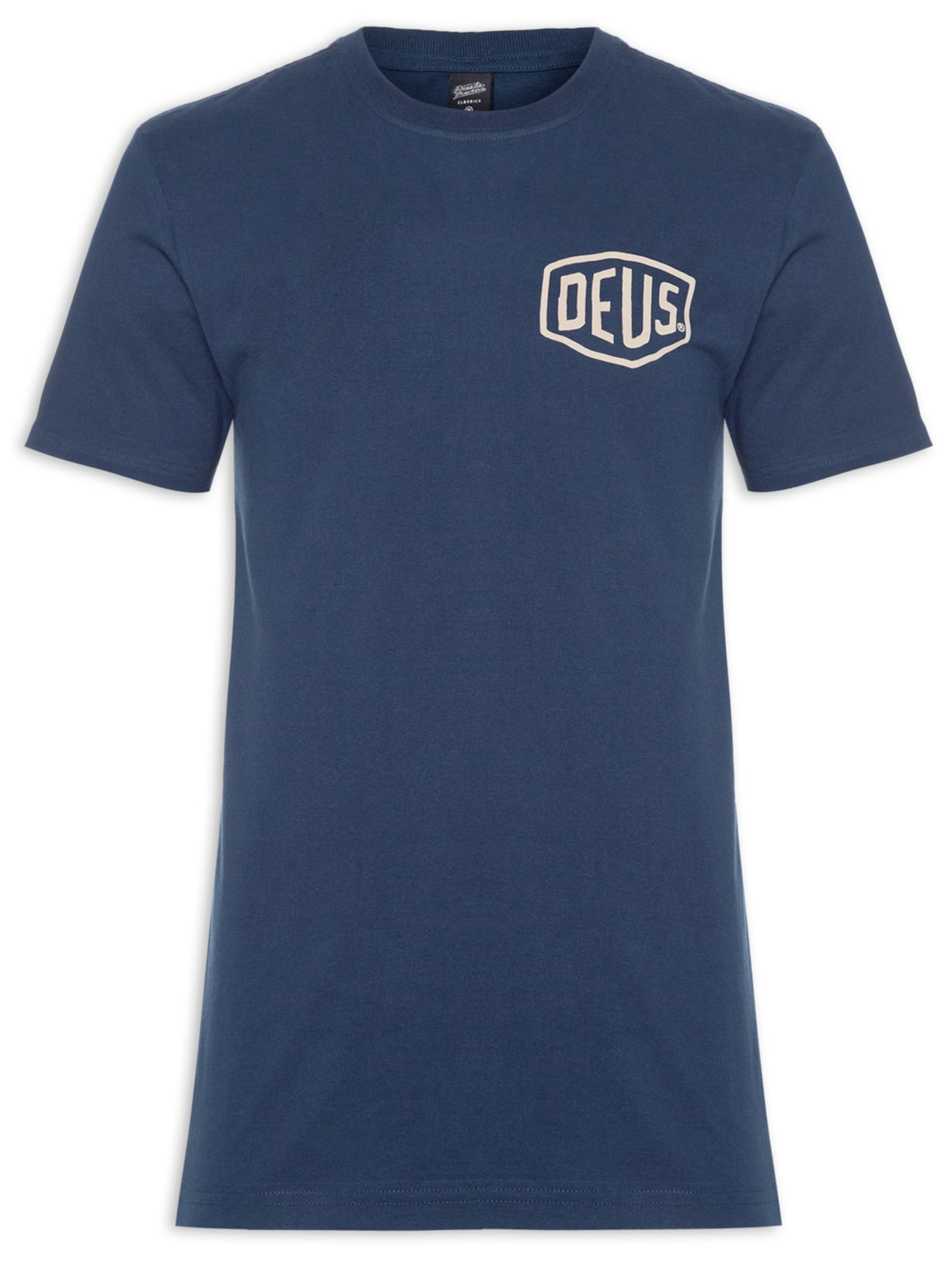 Camiseta Masculina Motorcycles São Paulo Add Azul Deus Ex Machina