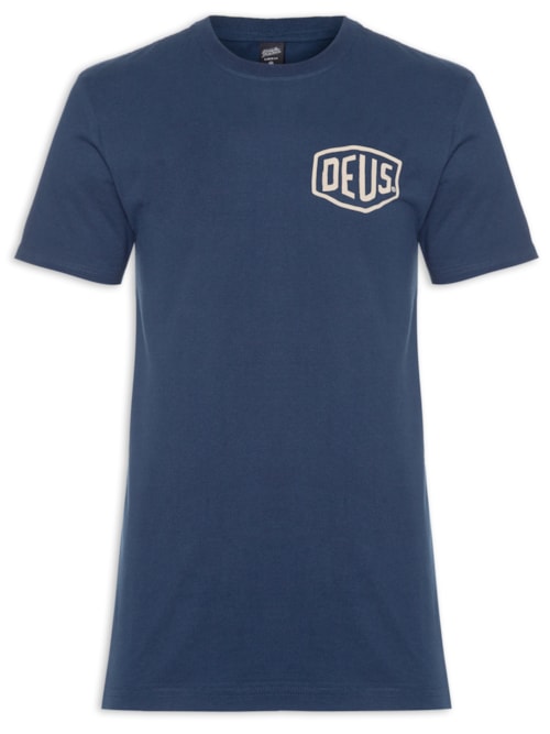 Camiseta Masculina Motorcycles São Paulo Add - Azul