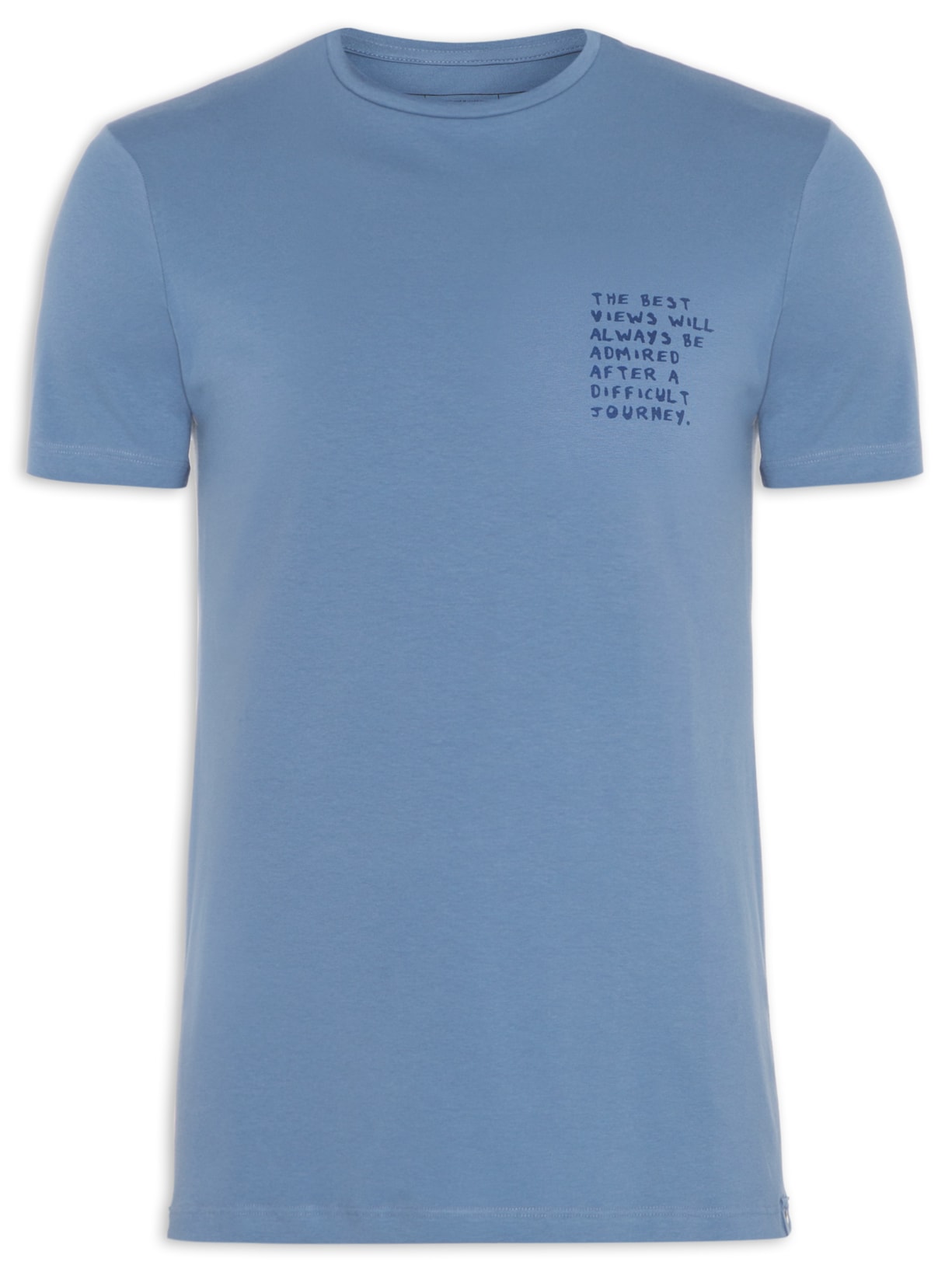 Camiseta Masculina Mountain Skeths - Azul