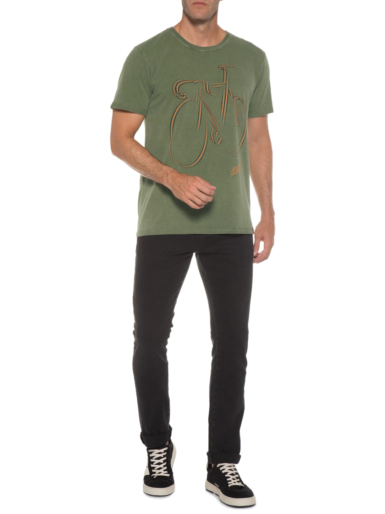 Camiseta Masculina Movement Verde Von Der Volke