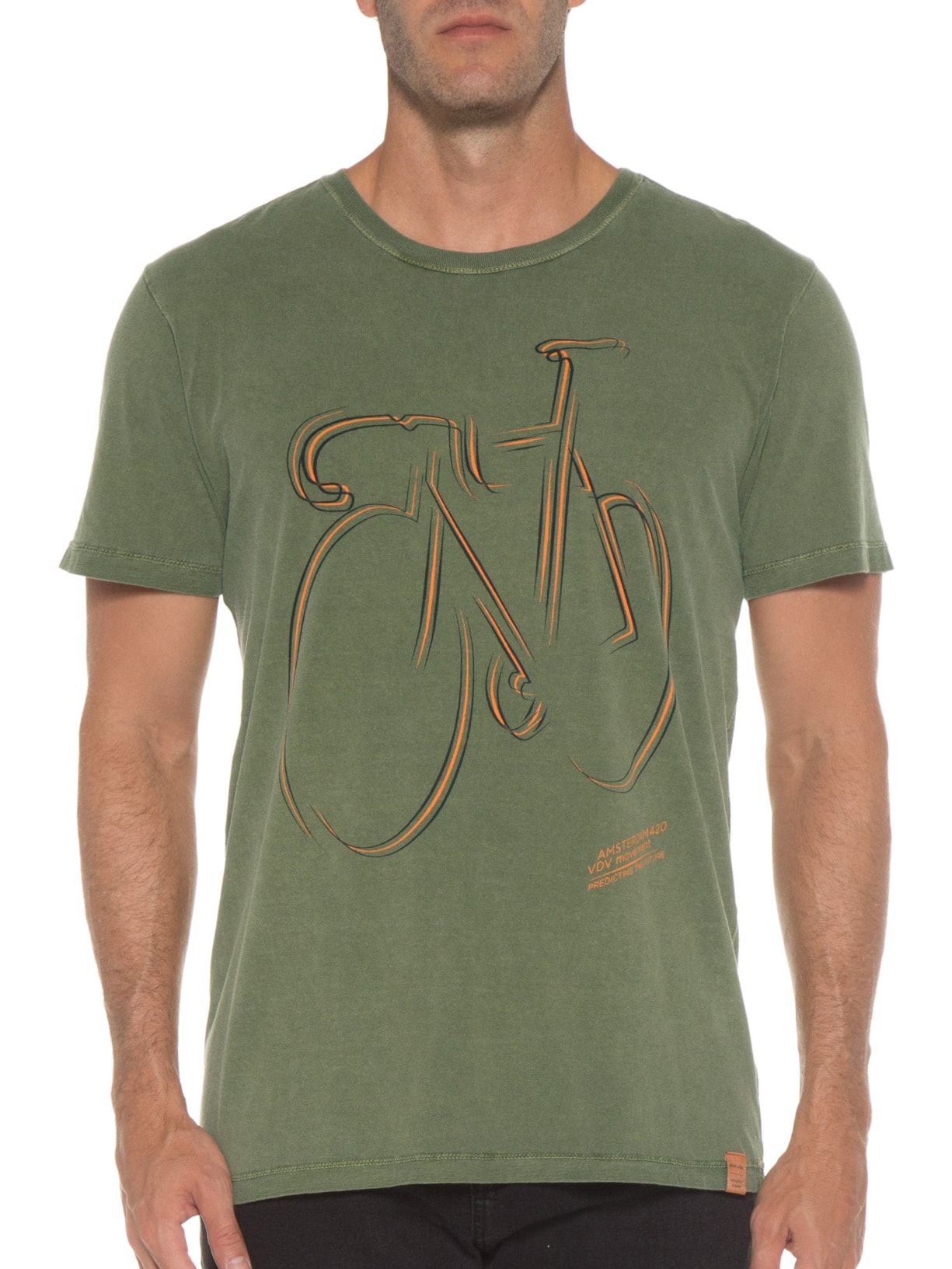 Camiseta Masculina Movement Verde Von Der Volke
