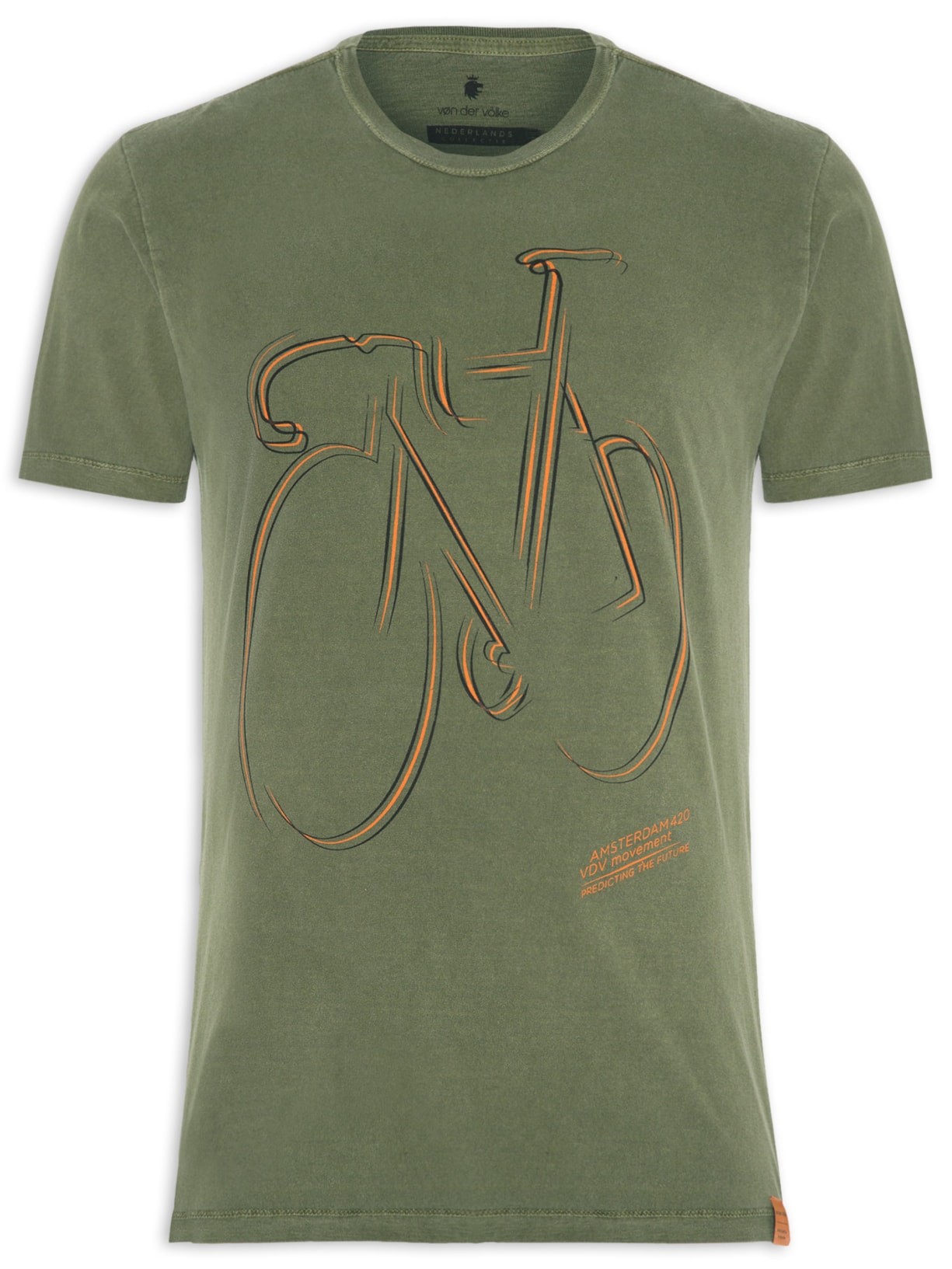 Camiseta Masculina Movement Verde Von Der Volke