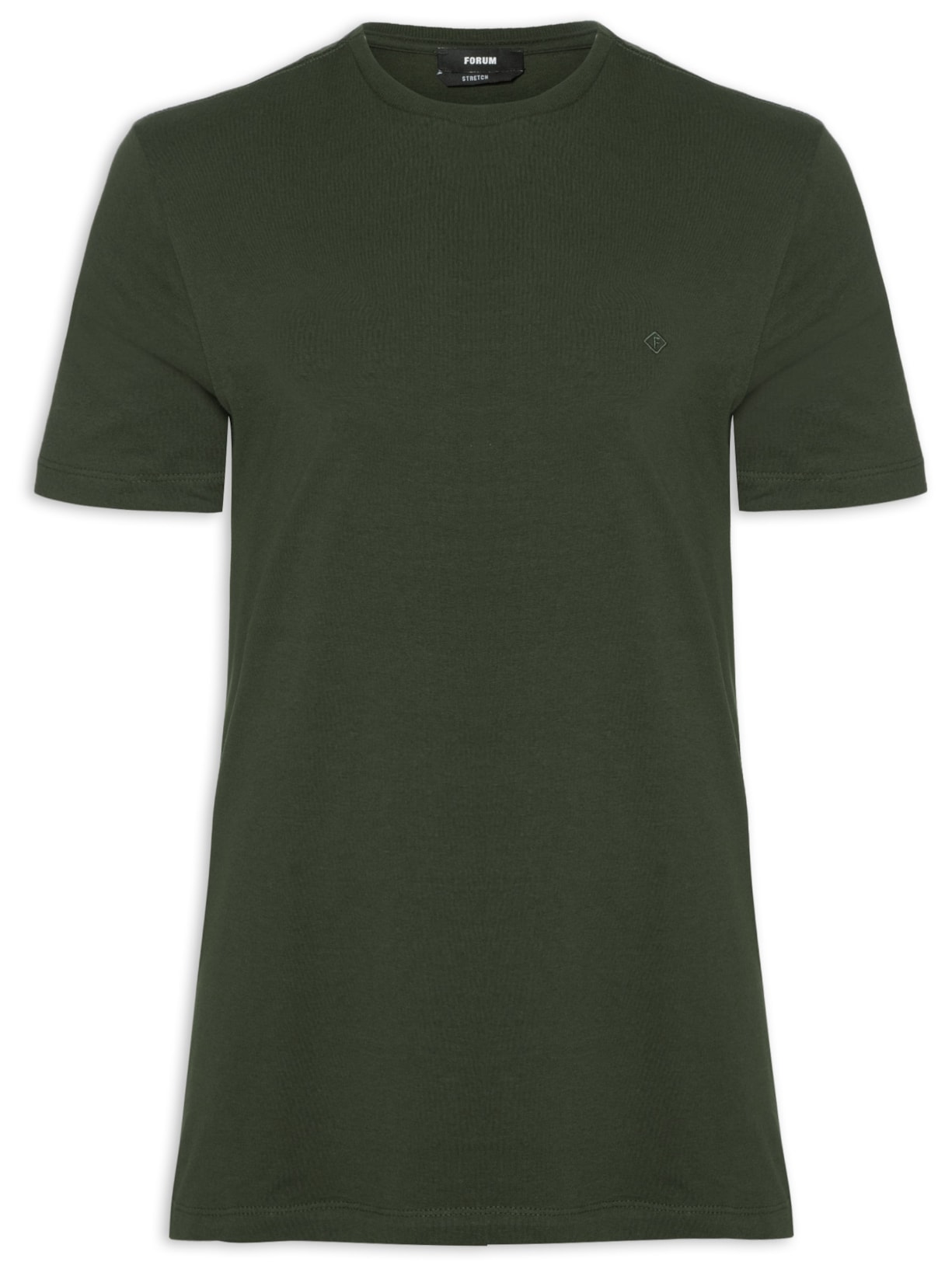 Camiseta Masculina Musgo - Verde